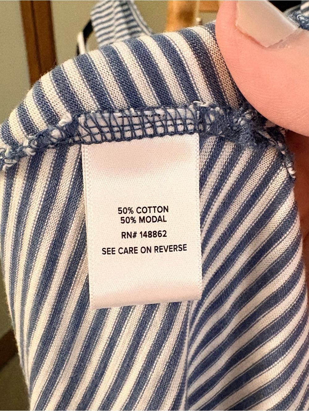 torrid Belle Isle Blue and White Striped Sleeveless Maxi Dress 3X - Picture 4 of 5